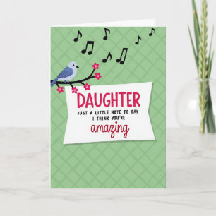 Tarjeta de Hijas Increíbles