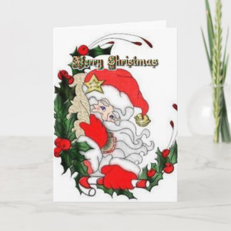 Tarjeta de historia de navidades
