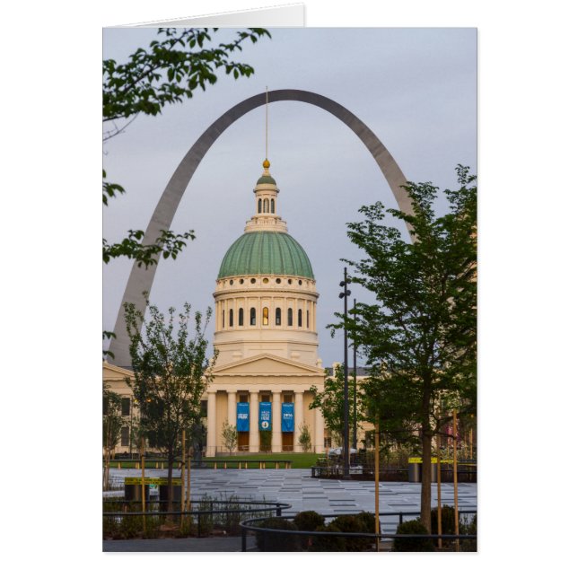 Tarjeta de historia de St Louis (Frente)