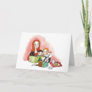 Tarjeta de Historias de Navidad