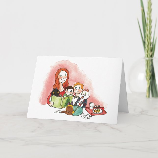 Tarjeta de Historias de Navidad (Anverso)