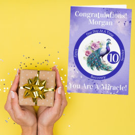 Tarjeta de hito personalizada | Tarjeta de sobried