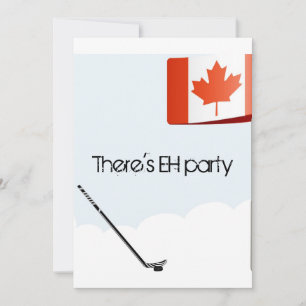 Tarjeta de hockey canadiense