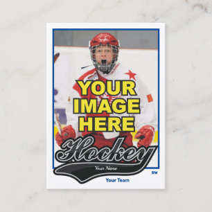 Tarjeta de hockey para moto/defensa
