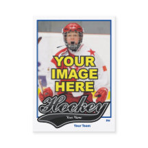 Tarjeta de hockey para moto/defensa