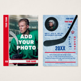 Tarjeta de hockey sobre hierba roja - Estadísticas
