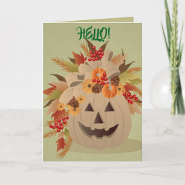 TARJETA DE HOLA DE TEMPORADA