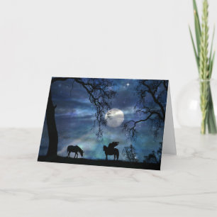 Tarjeta de Hola Unicorn Thinking of You Hello