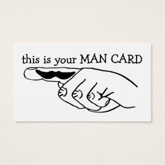 Tarjeta de hombre