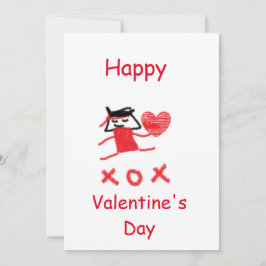 Tarjeta de Hongi Valentines