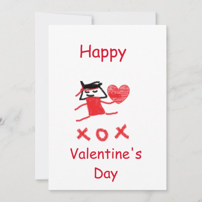 Tarjeta de Hongi Valentines (Anverso)