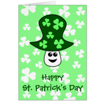 Tarjeta de hongos de St. Patrick
