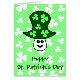 Tarjeta de hongos de St. Patrick
