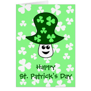 Tarjeta de hongos de St. Patrick