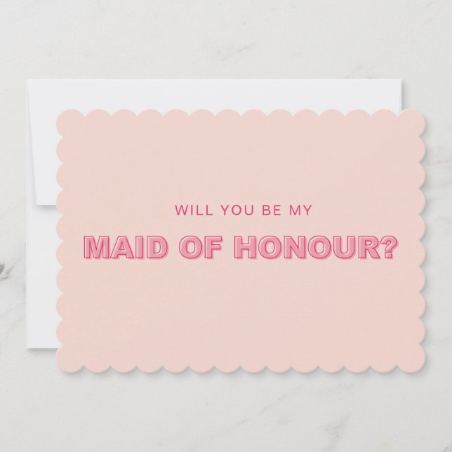 Tarjeta de honor para la silueta de borde de vieir (Anverso)