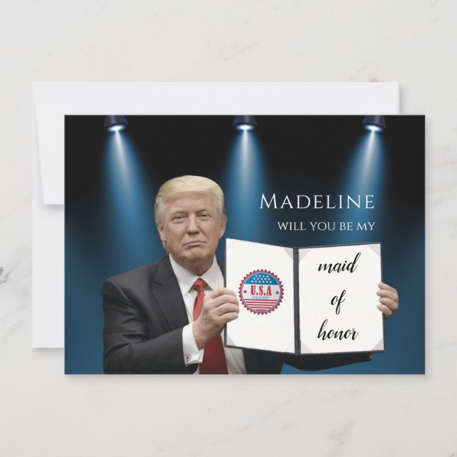Tarjeta de honor para una doncella asombrosa de Tr (Anverso)