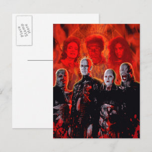 Tarjeta de Horror de Cenobitas – Arte de Culto Gót