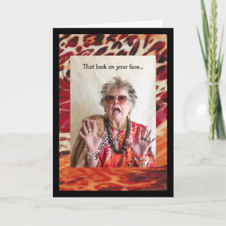 Tarjeta de hoy humorística sin pelotas