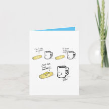 Tarjeta de HTC Maíz en la Mazorca y Taza de Café