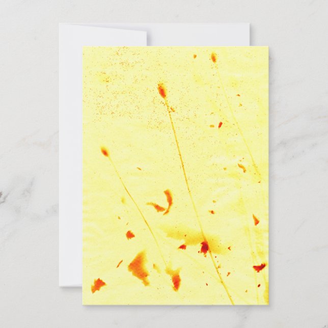 Tarjeta de huella solar de los tallos de amapola s (Anverso)