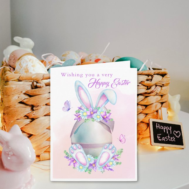 Tarjeta de huevo de Pascua acuarela (Subido por el creador)