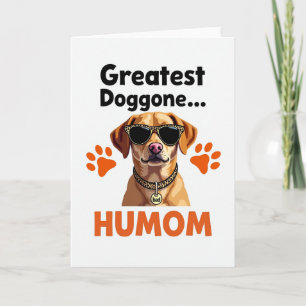 Tarjeta de Humom de cachorro de leopardo