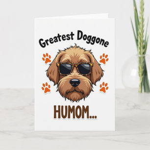 Tarjeta de Humom de Perro Manchado