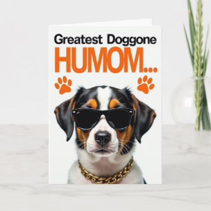 Tarjeta de Humom Perro Genial