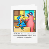 Tarjeta de humor de aniversario de bodas para ella