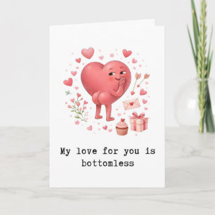 Tarjeta de humor de aniversario para ella, diverti