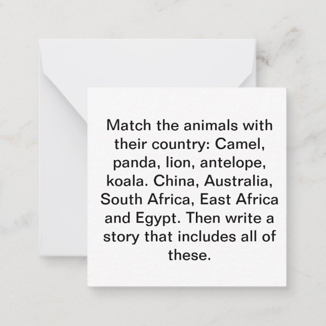 Tarjeta de idea de historia (Reverso)