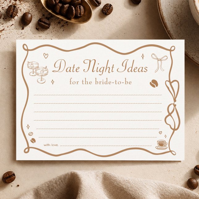 Tarjeta de ideas para noche de cita de despedida d (Subido por el creador)