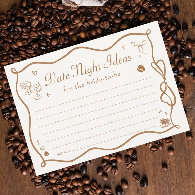 Tarjeta de ideas para noche de cita de despedida d (Subido por el creador)