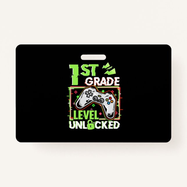 Tarjeta De Identificación 1.ᵉʳ Nivel De Grado Desbloqueado (Anverso)