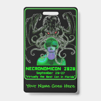 Tarjeta De Identificación 2020 Necro VR Badge/Stone Hill de vuelta