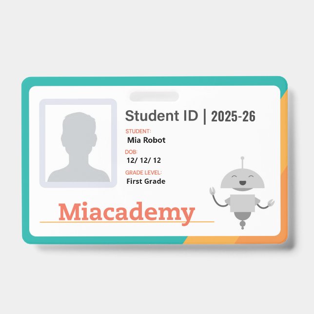 Tarjeta De Identificación 25-26 Insignia de Miacademy (Anverso)