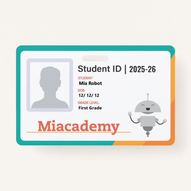 Tarjeta De Identificación 25-26 Insignia de Miacademy (Anverso)