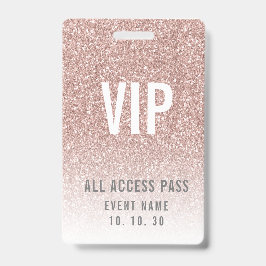 Tarjeta De Identificación Acontecimiento femenino del acceso del VIP del