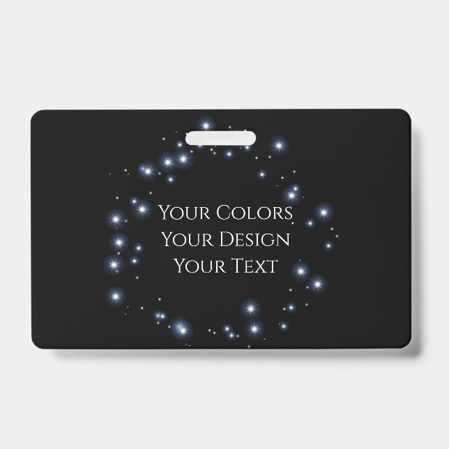 Tarjeta De Identificación Add Your Design - Create Your Own (Parte frontal)