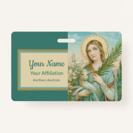 Tarjeta De Identificación Agnés de Roma (MH 01)