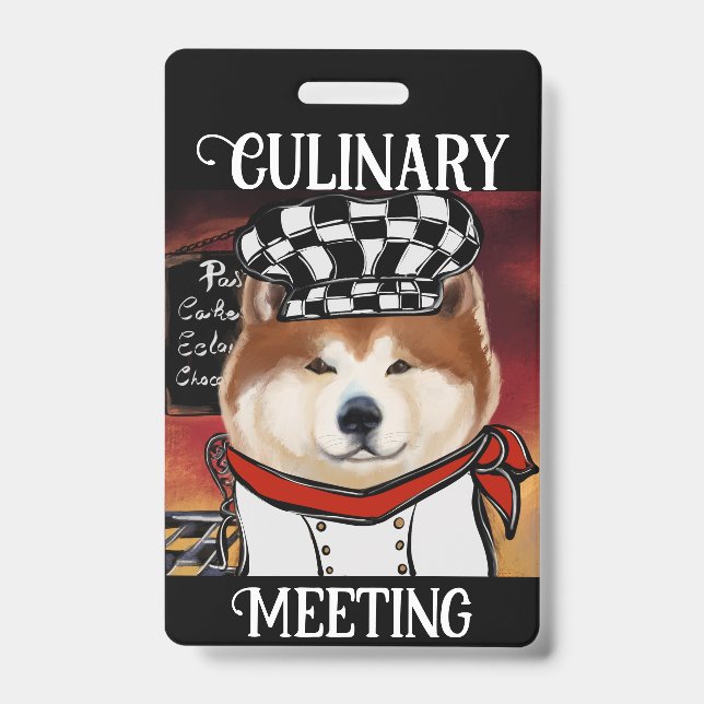 TARJETA DE IDENTIFICACIÓN AKITA       (Parte frontal)