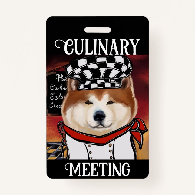 TARJETA DE IDENTIFICACIÓN AKITA (Anverso)