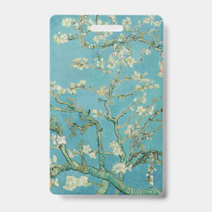 Tarjeta De Identificación Almendros en Flor de Vincent Van Gogh Arte Fino