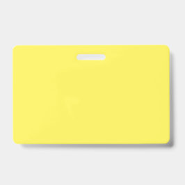 Tarjeta De Identificación Amarillo #FFF555, brillo dorado