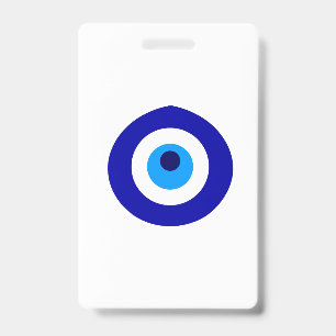 Tarjeta De Identificación Amuleto turco llamado Nazar