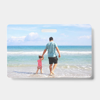 Tarjeta De Identificación Añadir su propia foto y/o texto