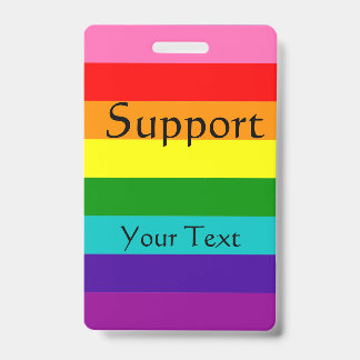 Tarjeta De Identificación Arcoíris, gay y simpatizantes