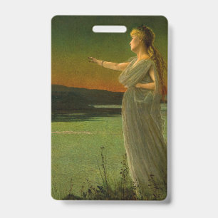 Tarjeta De Identificación Ariadna en Naxos John Atkinson Grimshaw
