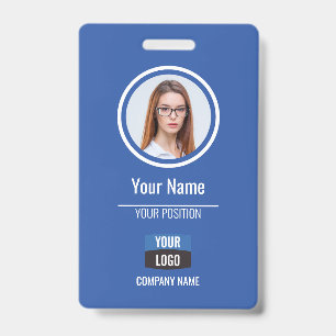 Tarjeta De Identificación Armada - Identificación de foto de empleado, placa