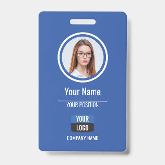 Tarjeta De Identificación Armada - Identificación de foto de empleado, placa